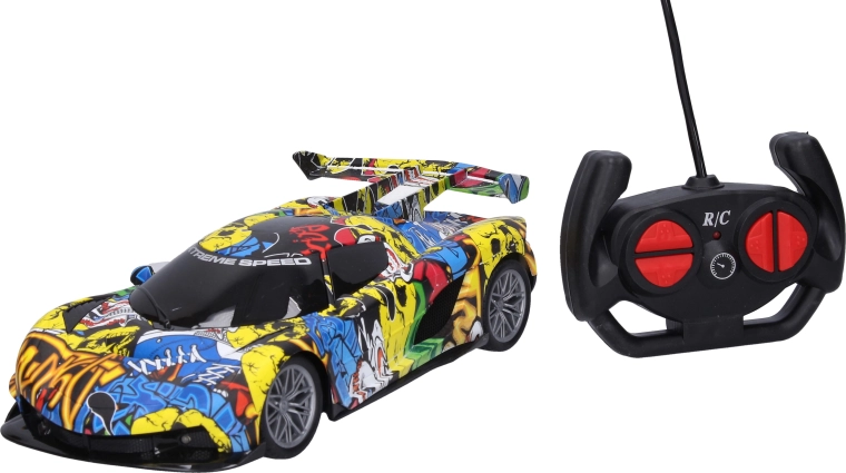 RC-Auto Graffiti mit Fernbedienung