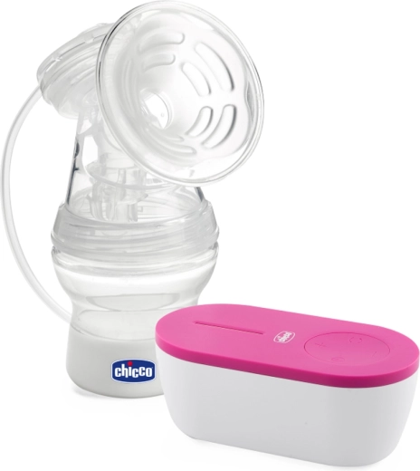 Elektrische Milchpumpe Chicco Compact Single, rosa, USB