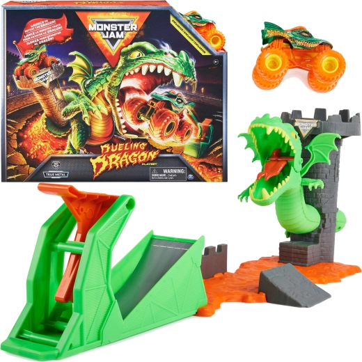 Monster Jam Spielset Drachen-Duell 1:64