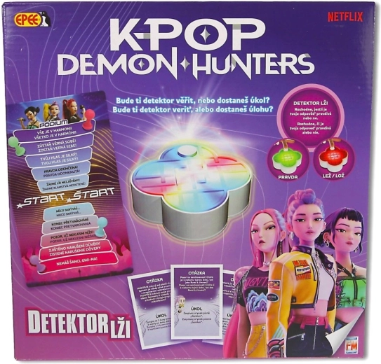 K-POP Demon Hunters Lügendetektor – Gesellschaftsspiel