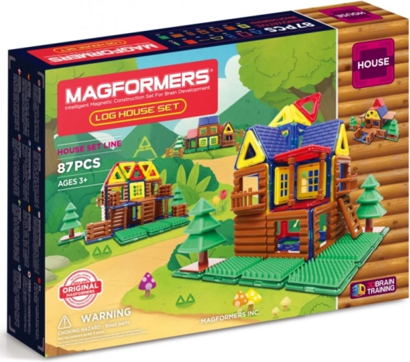 MAGFORMERS Waldhütte 87 Teile