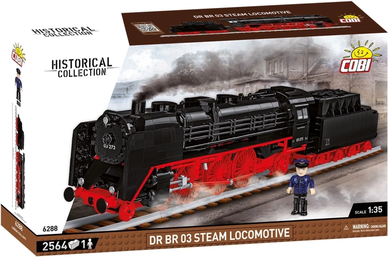 Dampflokomotive DR BR 03 im Maßstab 1:35 (Cobi)