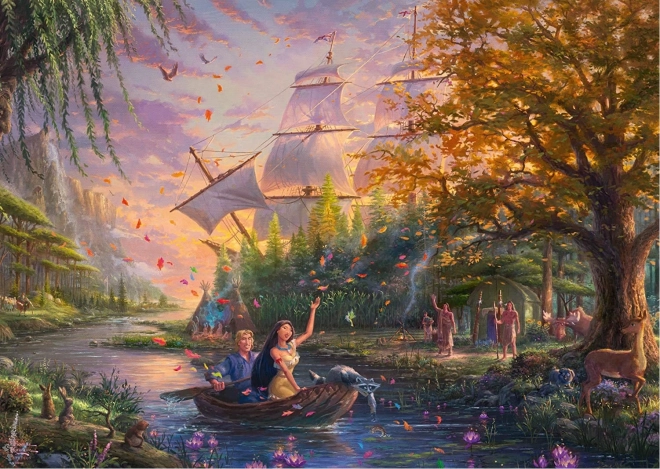 Puzzle Pocahontas 1000 Teile SCHMIDT