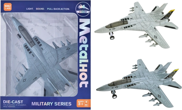Sparkys Metallmodell Kampfjet F-14 Tomcat 1:400