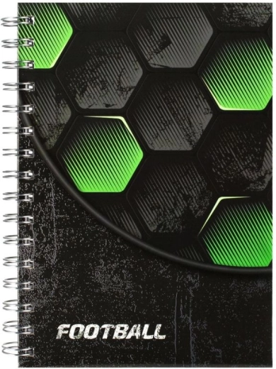 Spiral-Notizbuch A5 Fußball