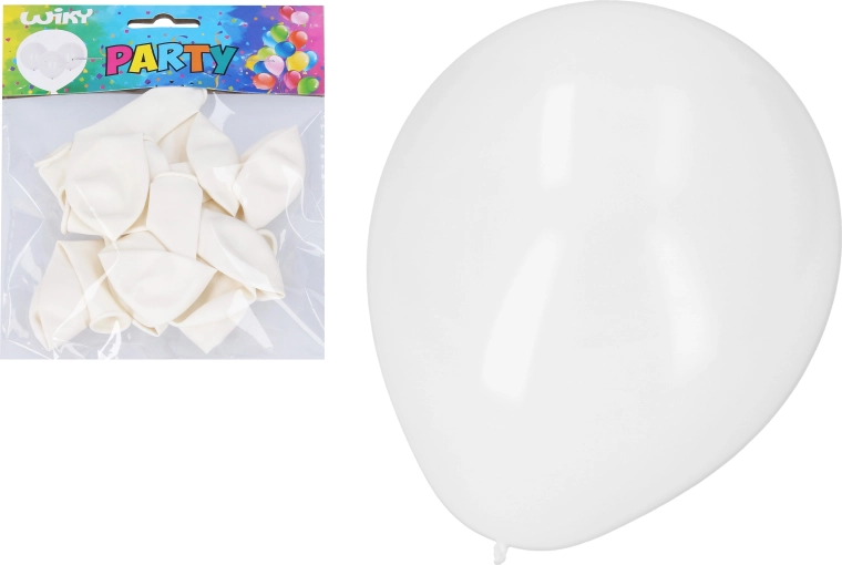 Weiße Luftballons 30 cm - 10 Stück