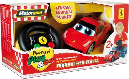 Kinder-RC-Auto Ferrari 458 Italia mit originalen Sounds