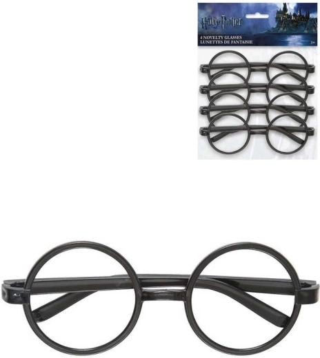 Karnevalsbrille Harry Potter - Set 4 Stk.