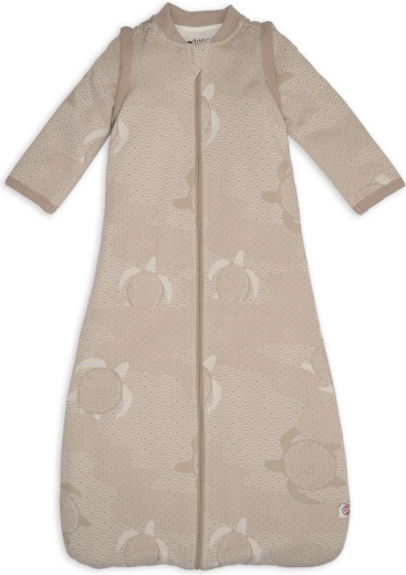 Lodger Schlafsack mit abnehmbaren Ärmeln Matcha Beige 86/98