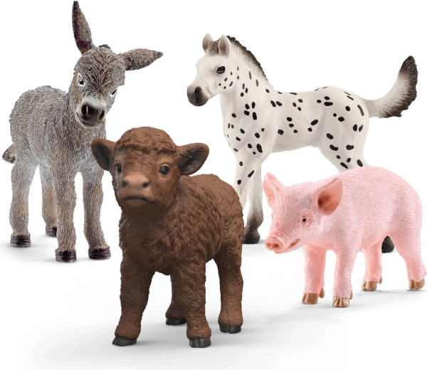 Schleich Farm World Farmbabys auf dem Bauernhof – Figuren-Set