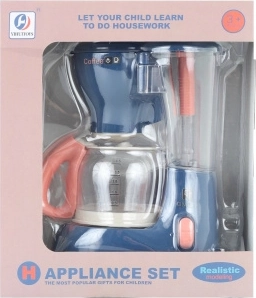 Batteriebetriebene Kinder-Kaffeemaschine mit Licht und Geräuschen