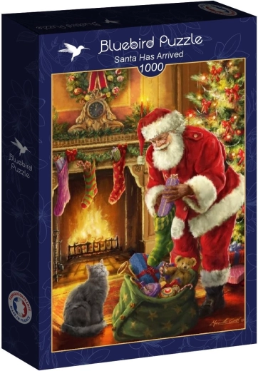 Bluebird Puzzle „Santa ist schon da“ 1000 Teile