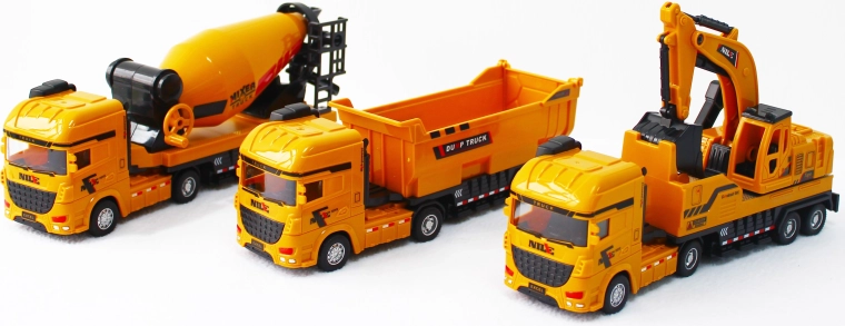 Baufahrzeug für Kinder – 3 Varianten