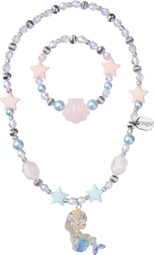 Souza! Set aus Halskette und Armband mit Meerjungfrau Maxe