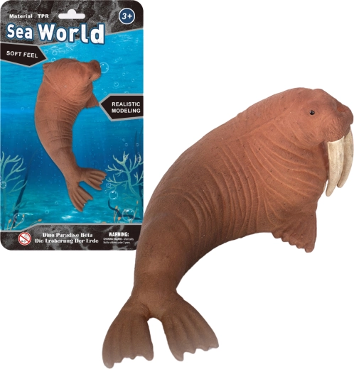 Lebendige Natur: Walross – realistisches Modell 13 cm