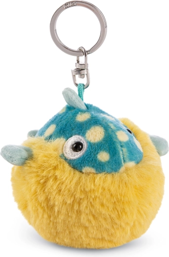 NICI Schlüsselanhänger Kugelfisch Volker grün 8 cm