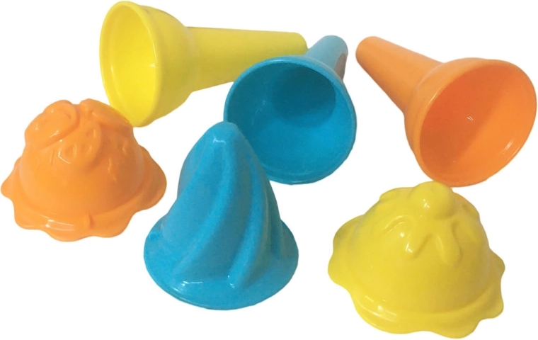 Sandförmchen Eis – Set mit 3 Waffeln