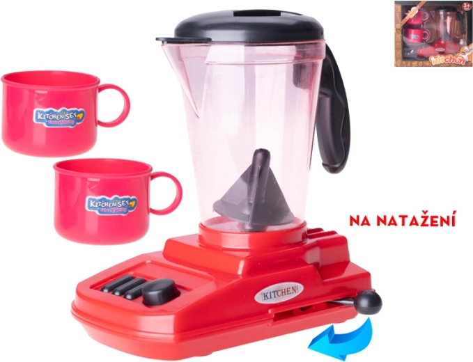 Kinder-Aufziehmixer mit Zubehör