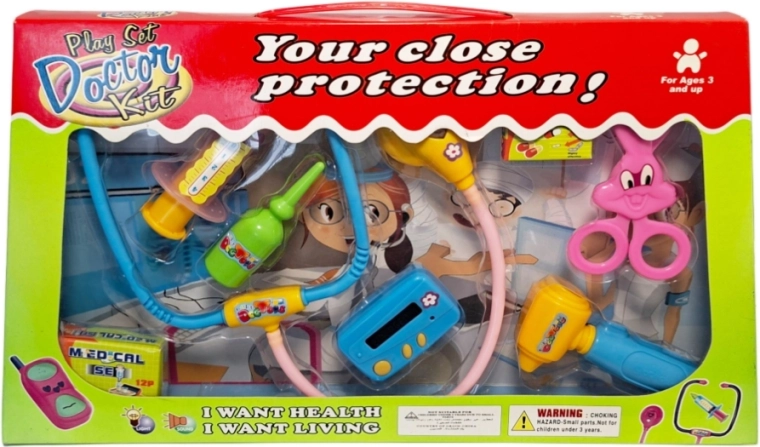 Doktorset in einer Box für Kinder ab 3 Jahren