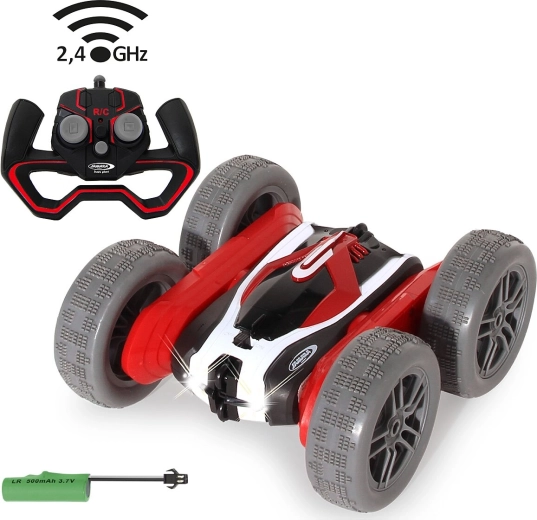 RC-Stuntauto Jamara SpinX rot-schwarz