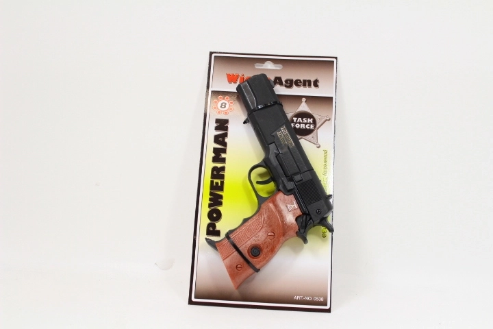 Power Man Zündplättchenpistole 22 cm - 1 Stück