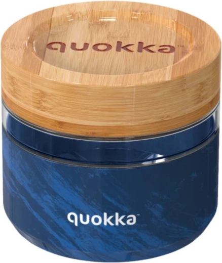 Glasbehälter für Lebensmittel Quokka Deli Wood Grain 500 ml