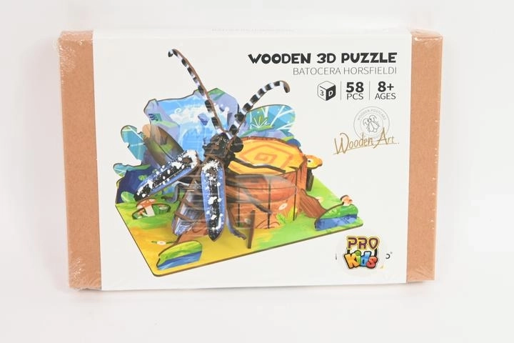 Holz-3D-Puzzle „Käfer im Wald“