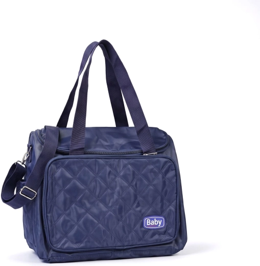 Wickeltasche dunkelblau