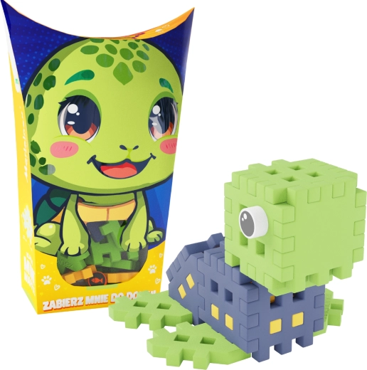 Konstruktionsset Mini Waffle Pocket Pets – Schildkröte