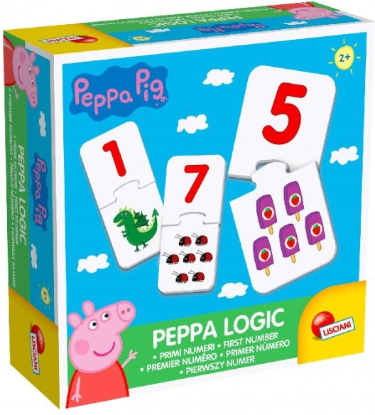 Peppa Pig zweiteiliges Puzzle für die Kleinsten