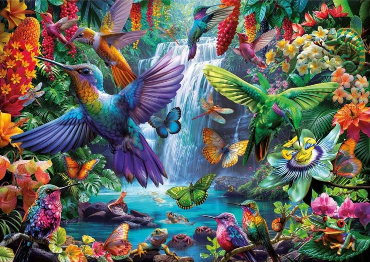 Puzzle Tropische Kolibris 1000 Teile EDUCA