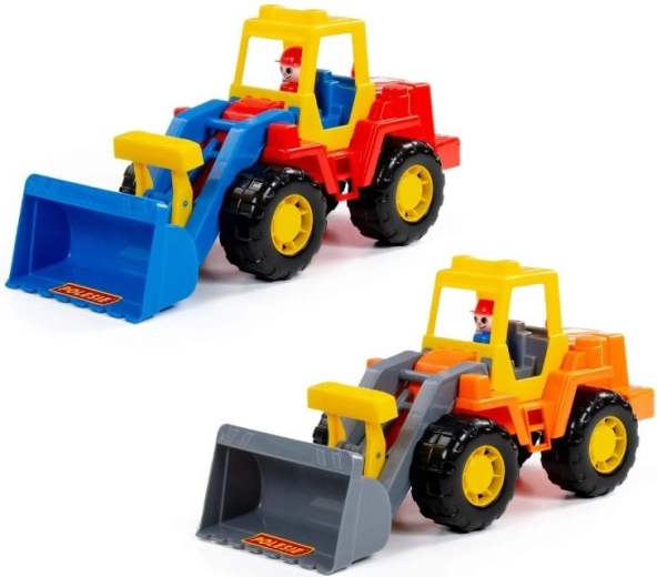 Technic Radlader mit Fahrerfigur - 1 Stück