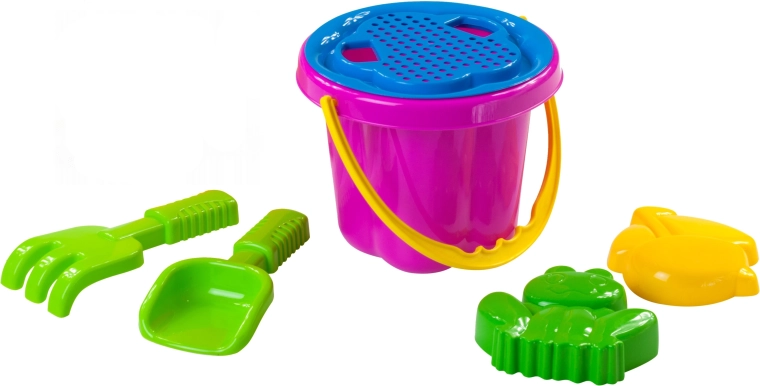 Sandspielset mit Eimer und Sieb 16 cm