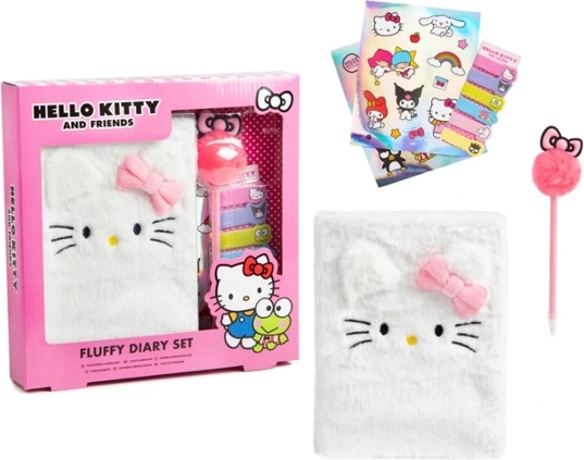 Hello Kitty Plüsch-Tagebuch mit Zubehörset