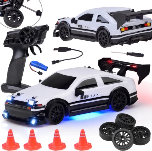 Ferngesteuertes Sportauto 4x4 mit Drift-Funktion 1:24