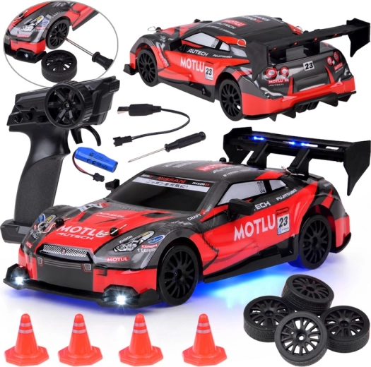 Ferngesteuertes Sportauto 4x4 mit Drift 1:24