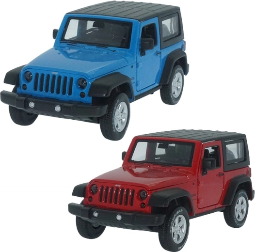 Metallmodell Jeep Wrangler mit Sound und Licht 1:32