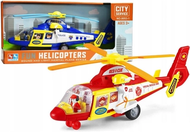Helikopter 38 cm mit Licht und Sound