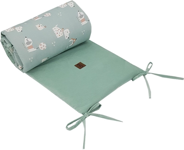 EKO Bettumrandung Velvet Dogs Mint