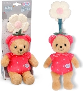 BABY born for babies Teddybär Erdbeere, 18 cm