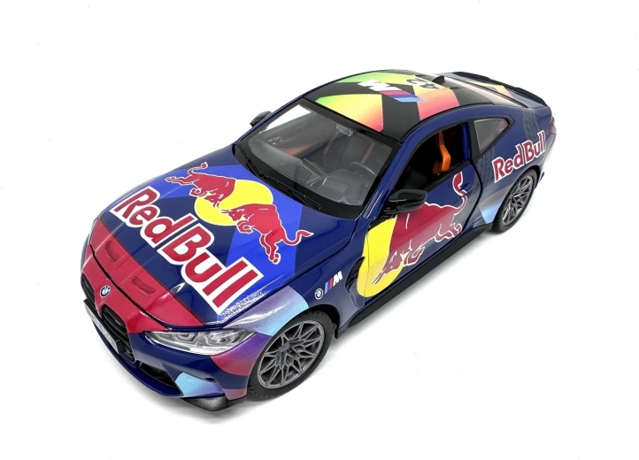 MSZ BMW M4 Red Bull 1:24 mit Licht und Sound - 1 Stück