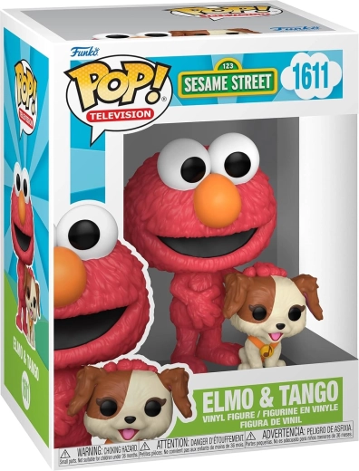 Funko Pop! Television Sesame Street Elmo & Tango #1611 - 1 Stück