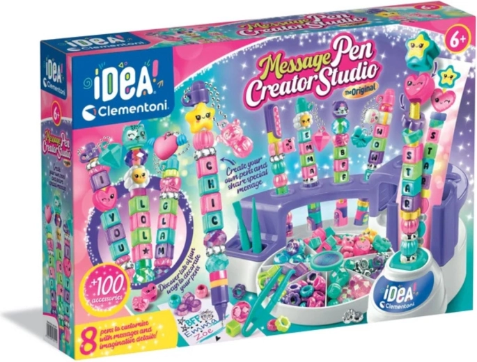 Clementoni iDEA Stiftefabrik mit Botschaft