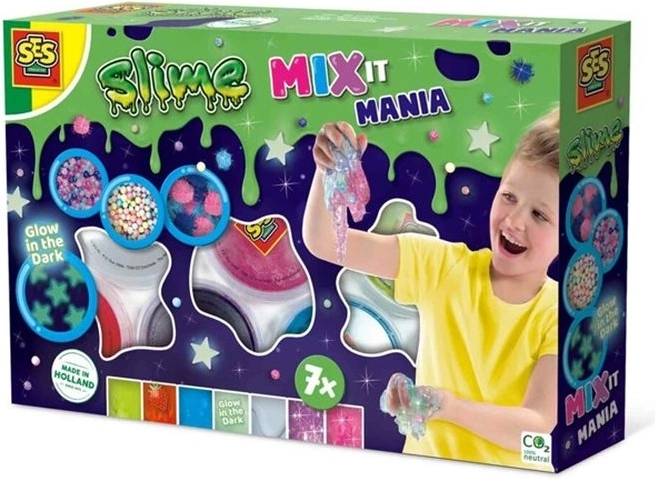 SES Creative Slime Mix it Mania – Set zum Mischen von Slime