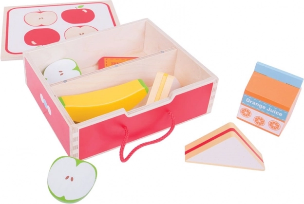 BIGJIGS TOYS Brotzeitbox aus Holz
