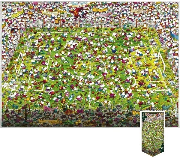 Puzzle Verrückter Fußball 4000 Teile