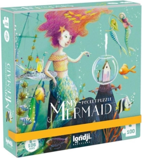 Puzzle Unterwasserreich 100 Teile Londji
