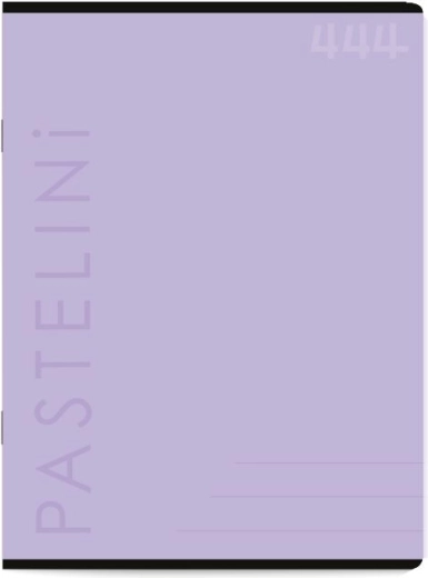 Heft A4 PASTELINI lila liniert, 40 Blatt