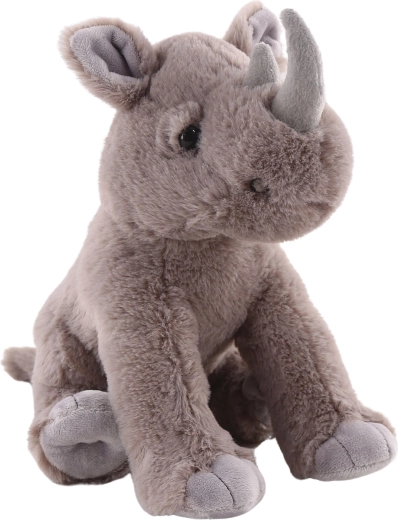 Sitzendes Plüsch-Nashorn 25 cm