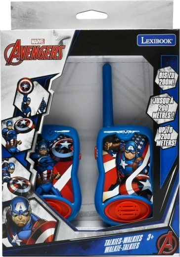 Kinder-Walkie-Talkies MARVEL AVENGERS mit 200 m Reichweite
